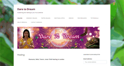 Desktop Screenshot of daretodreamcoach.com